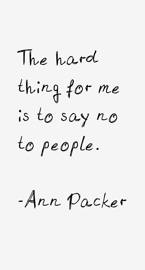 Ann Packer Quotes