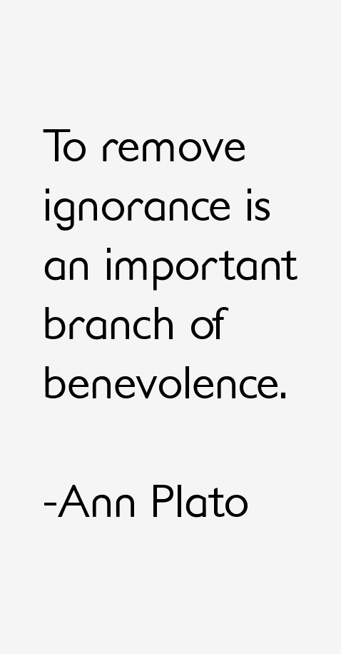 Ann Plato Quotes