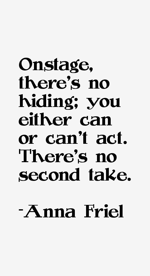 Anna Friel Quotes