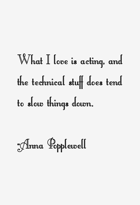 Anna Popplewell Quotes