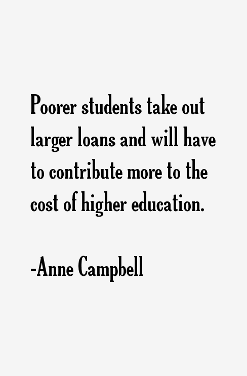 Anne Campbell Quotes