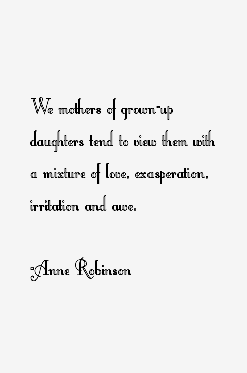 Anne Robinson Quotes