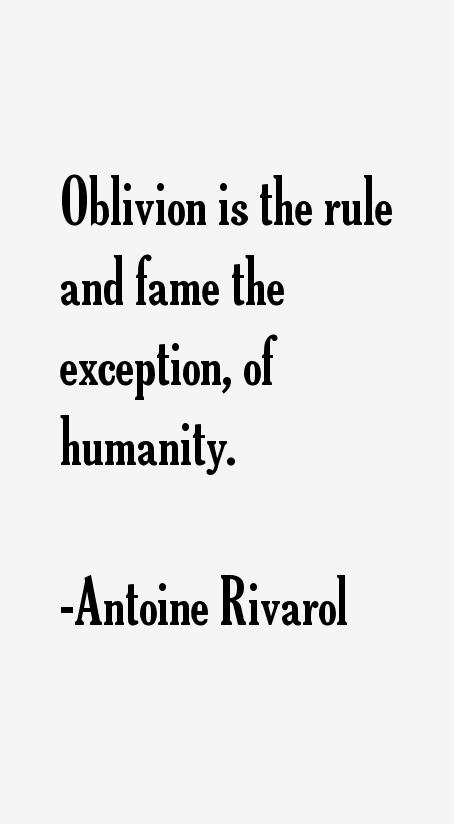 Antoine Rivarol Quotes
