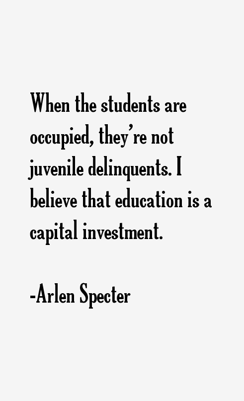 Arlen Specter Quotes