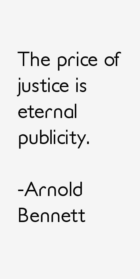 Arnold Bennett Quotes