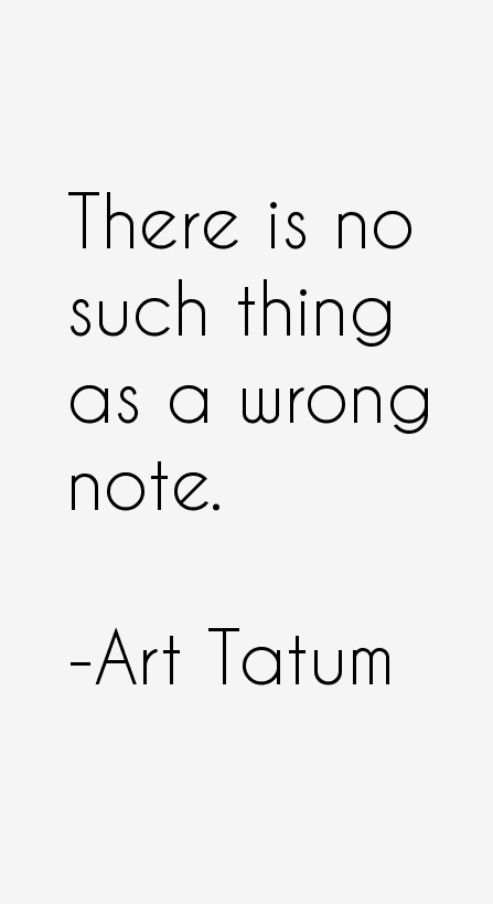 Art Tatum Quotes
