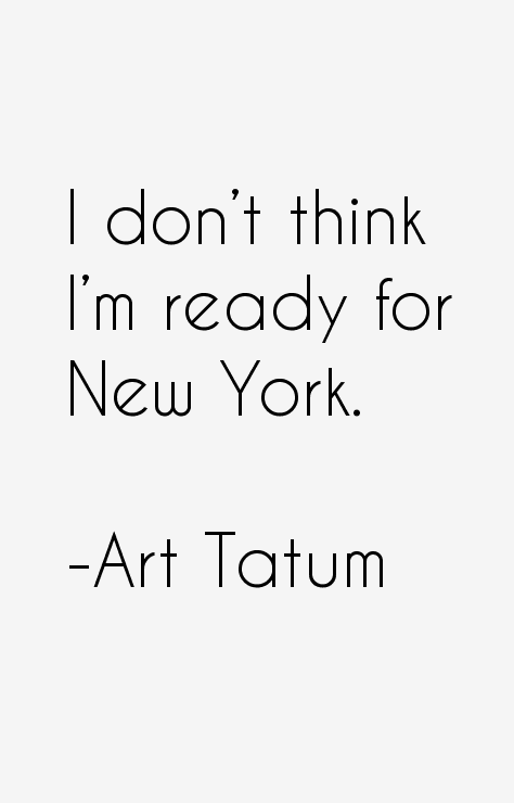 Art Tatum Quotes