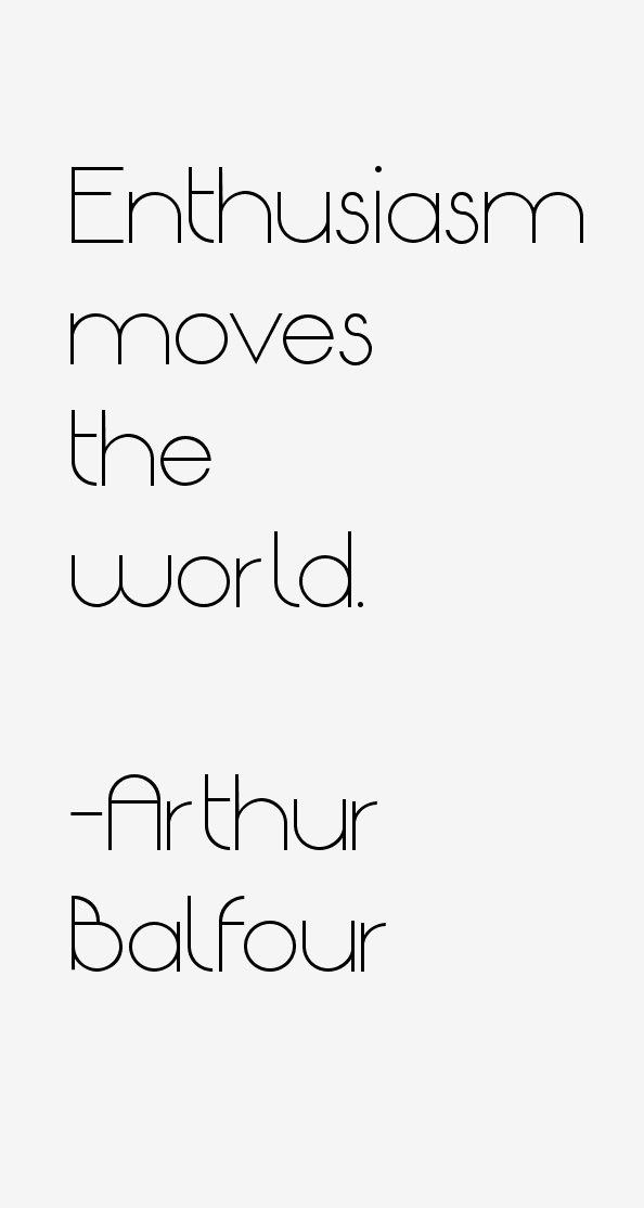 Arthur Balfour Quotes