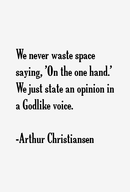Arthur Christiansen Quotes