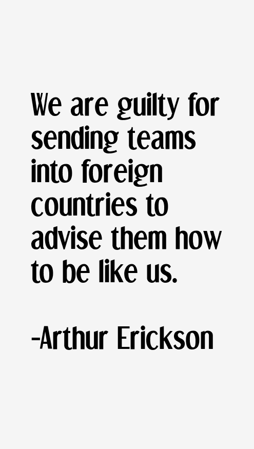 Arthur Erickson Quotes