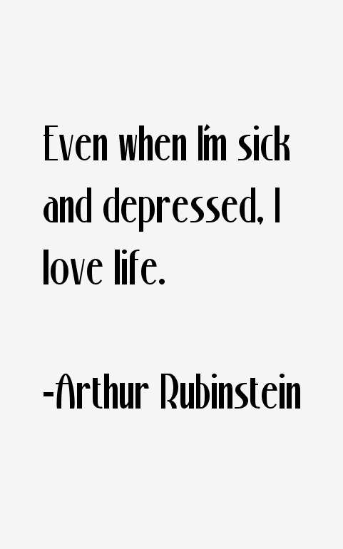 Arthur Rubinstein Quotes