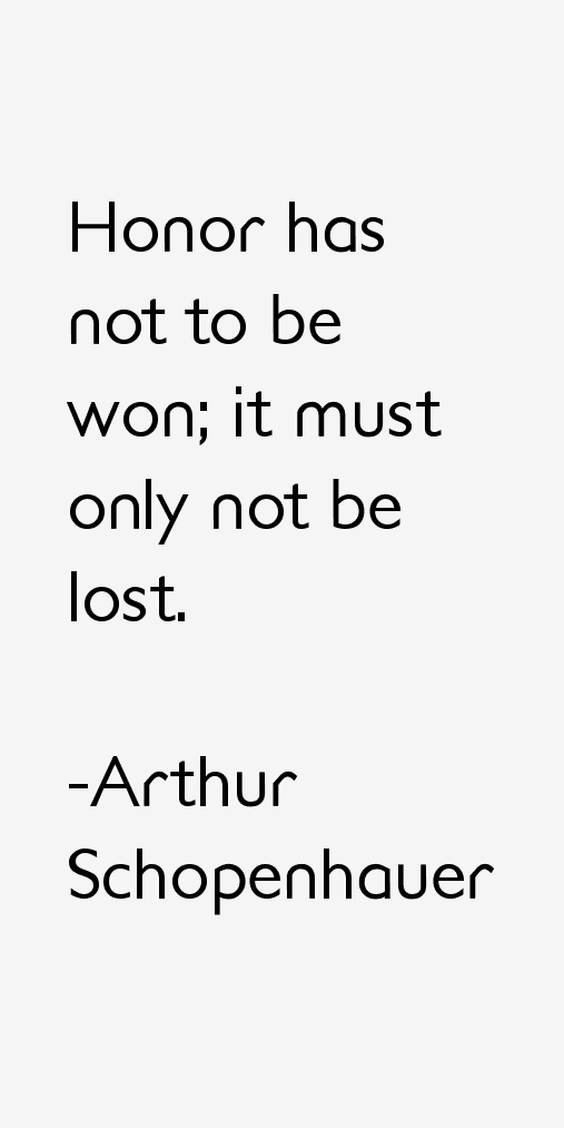 Arthur Schopenhauer Quotes