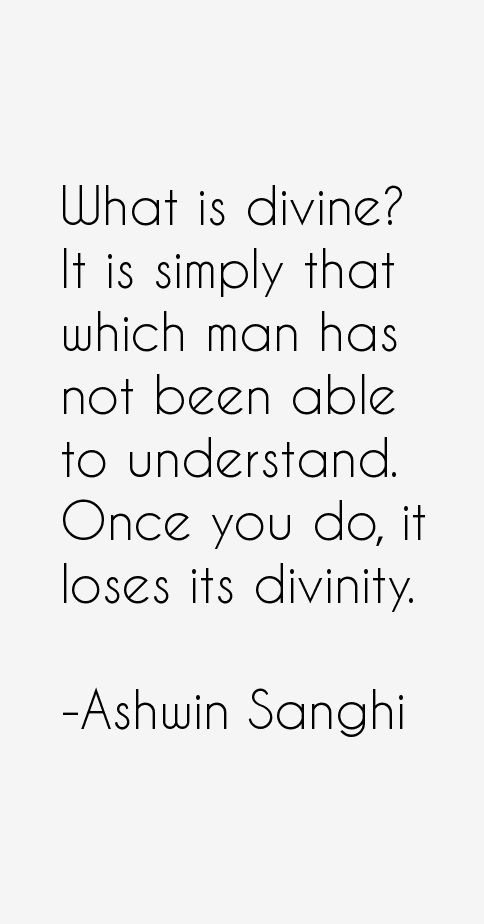 Ashwin Sanghi Quotes