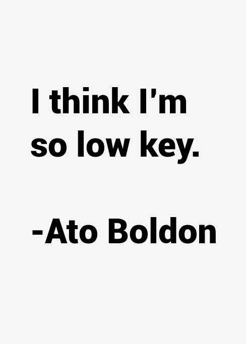 Ato Boldon Quotes