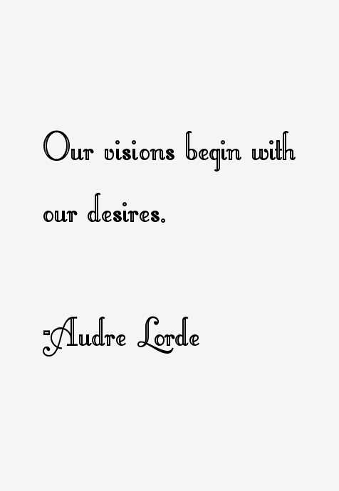 Audre Lorde Quotes & Sayings