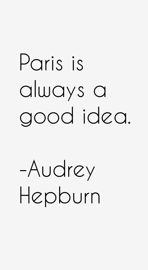 Audrey Hepburn Quotes