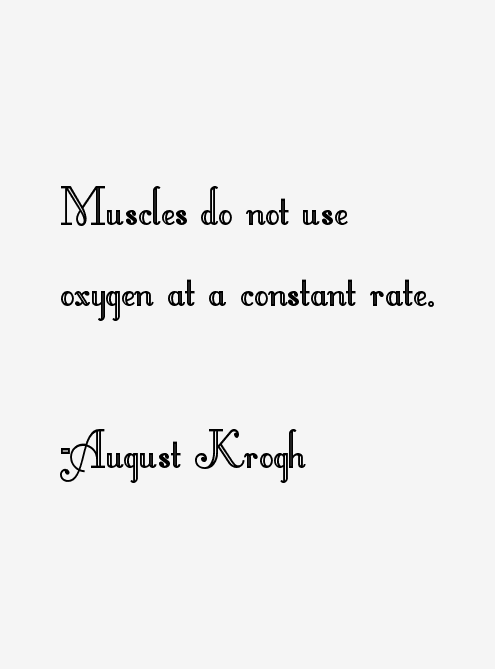 August Krogh Quotes