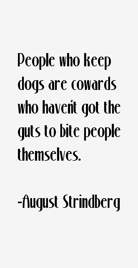 August Strindberg Quotes