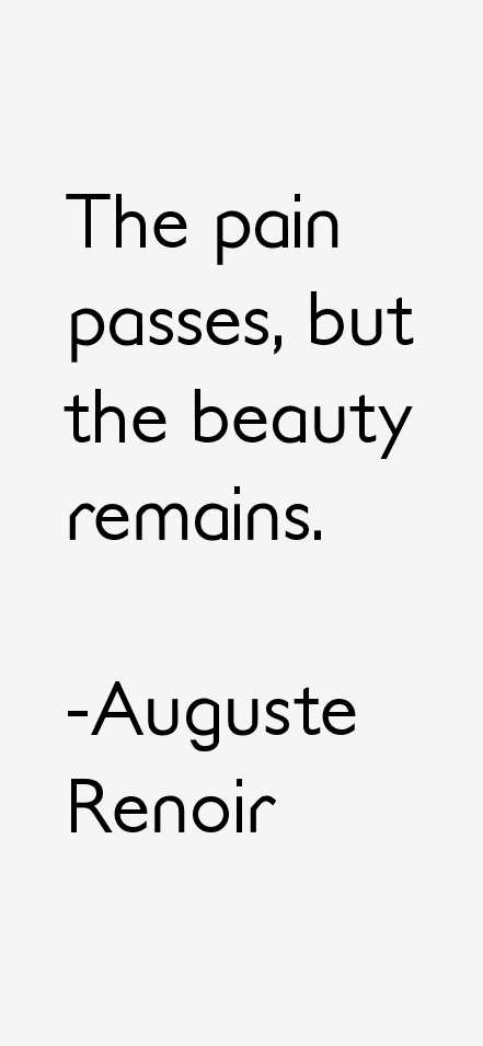 Auguste Renoir Quotes