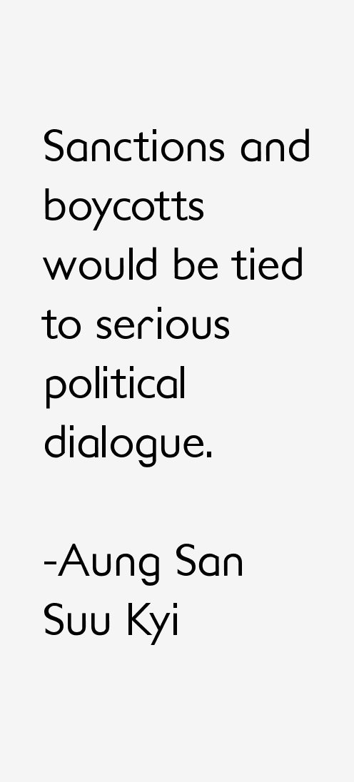 Aung San Suu Kyi Quotes