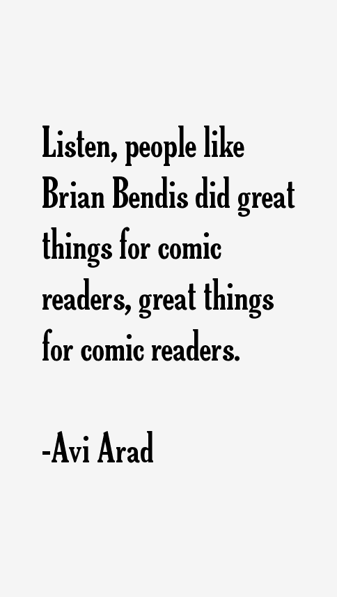 Avi Arad Quotes