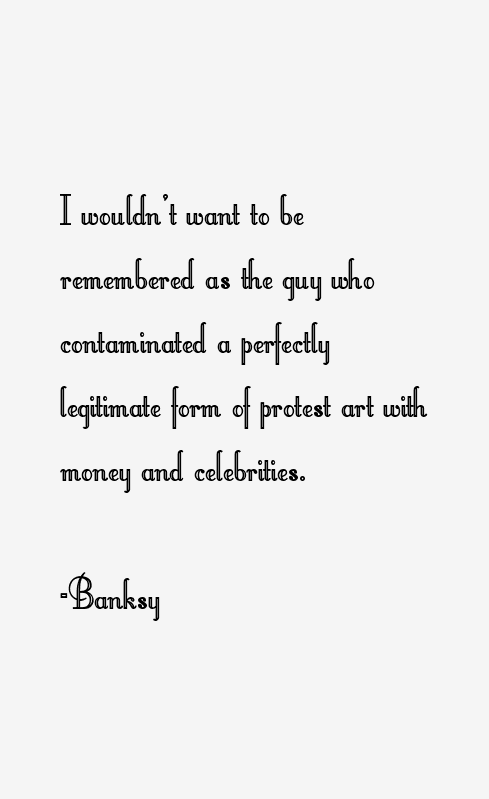 Banksy Quotes