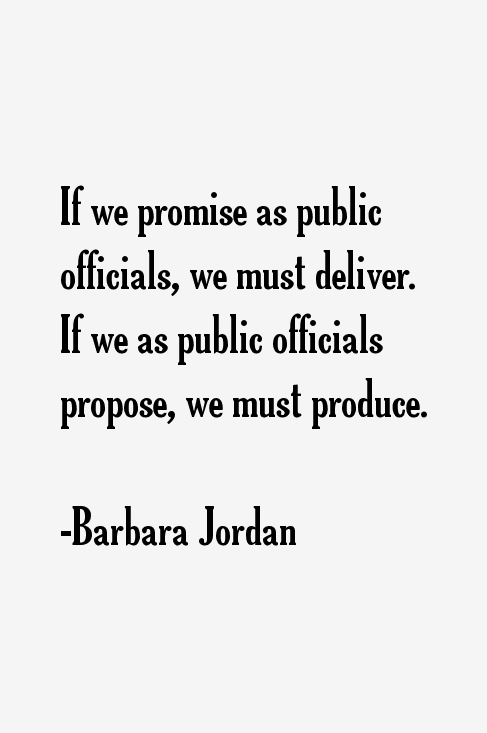 Barbara Jordan Quotes