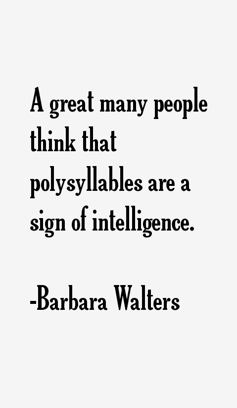 Barbara Walters Quotes