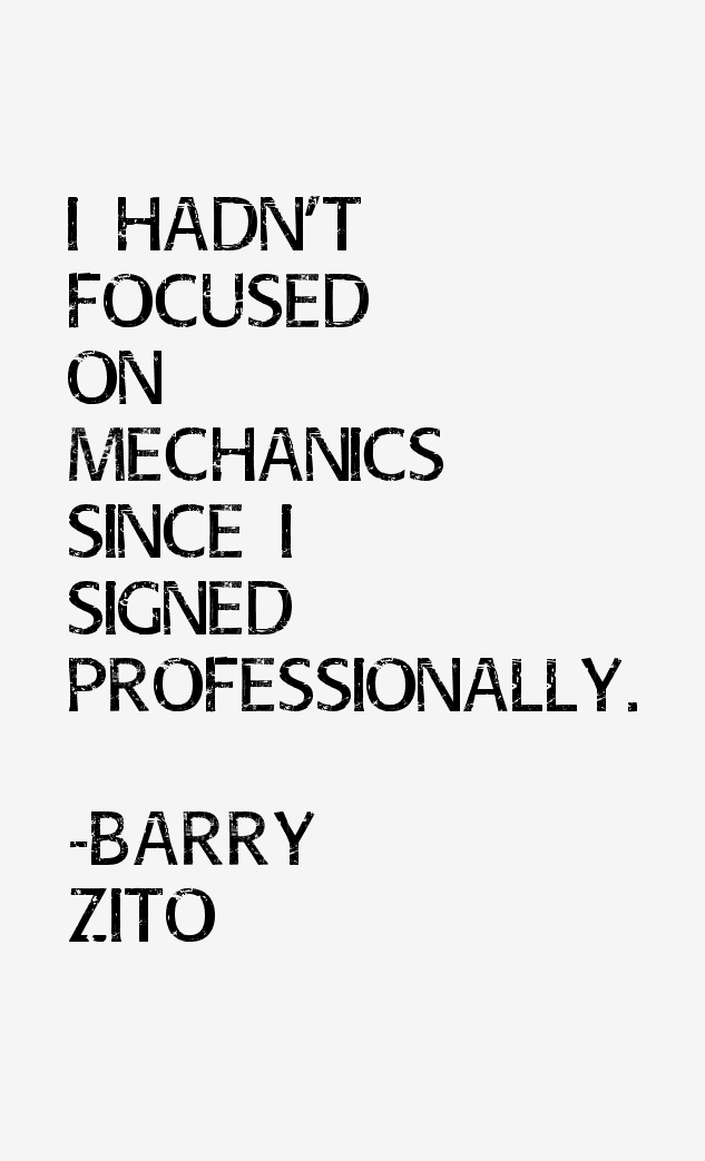 Barry Zito Quotes
