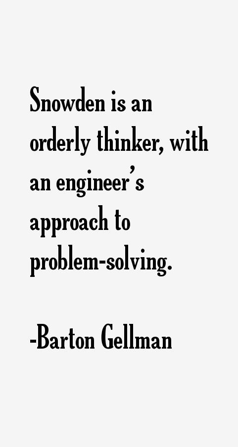 Barton Gellman Quotes