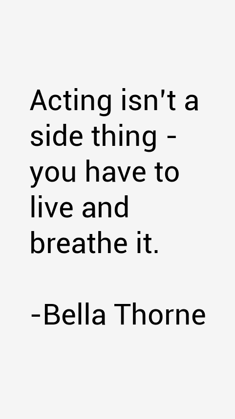 Bella Thorne Quotes