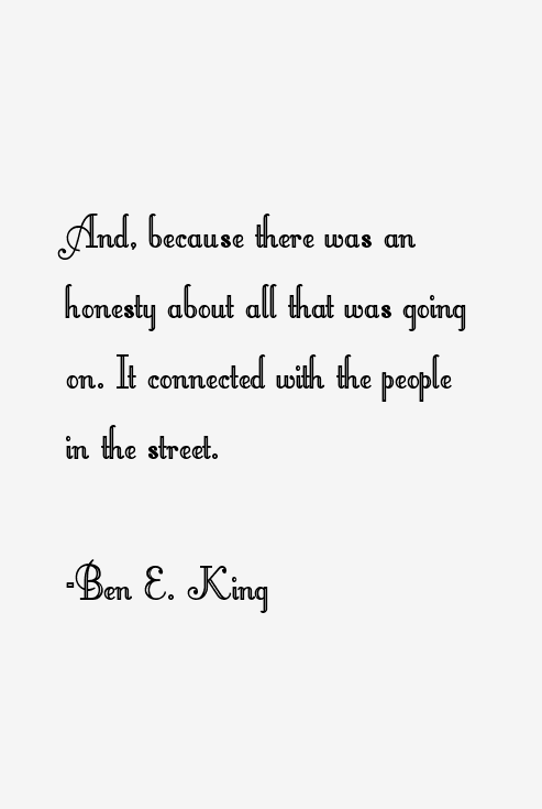 Ben E. King Quotes