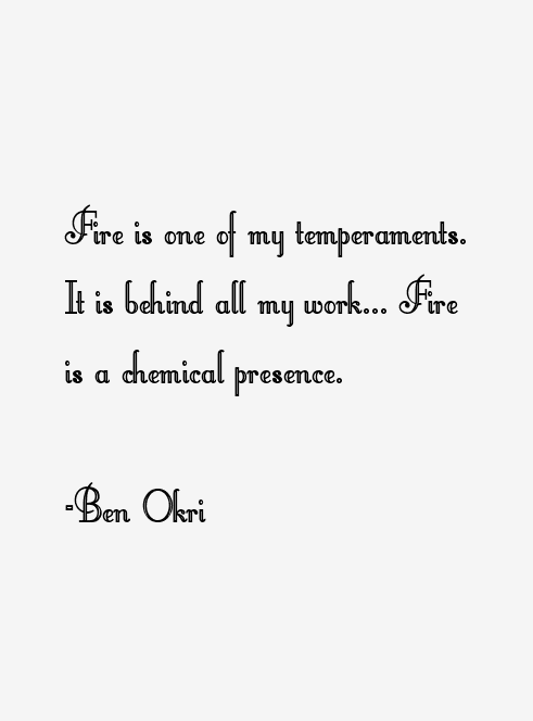 Ben Okri Quotes