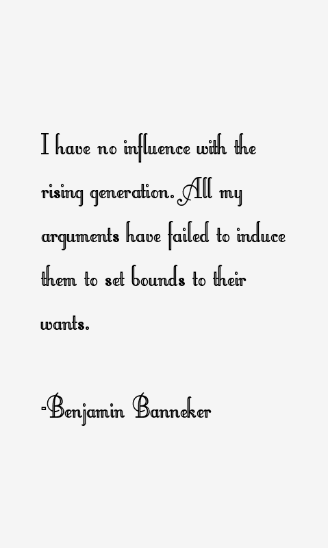 Benjamin Banneker Quotes