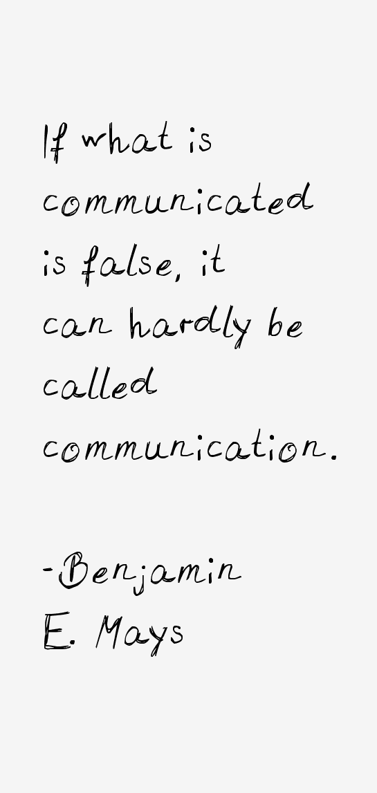 Benjamin E. Mays Quotes