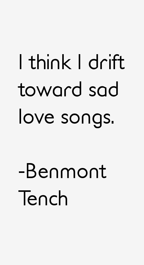 Benmont Tench Quotes