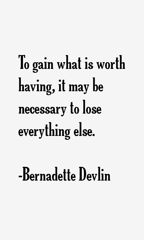 Bernadette Devlin Quotes