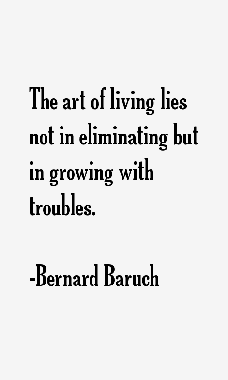 Bernard Baruch Quotes