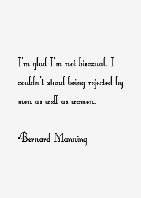 Bernard Manning Quotes