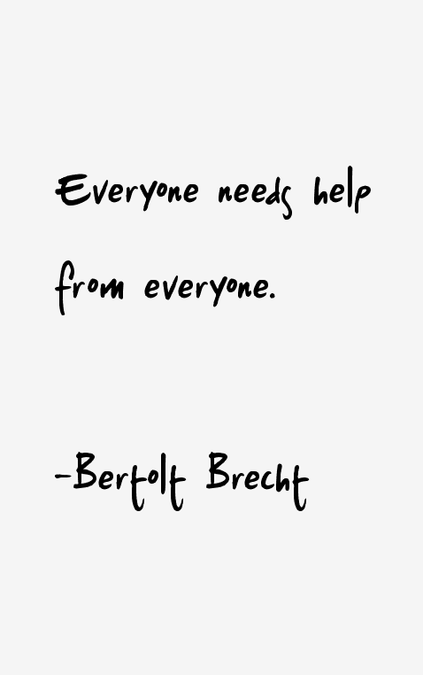 Bertolt Brecht Quotes