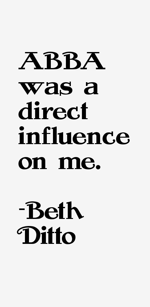 Beth Ditto Quotes