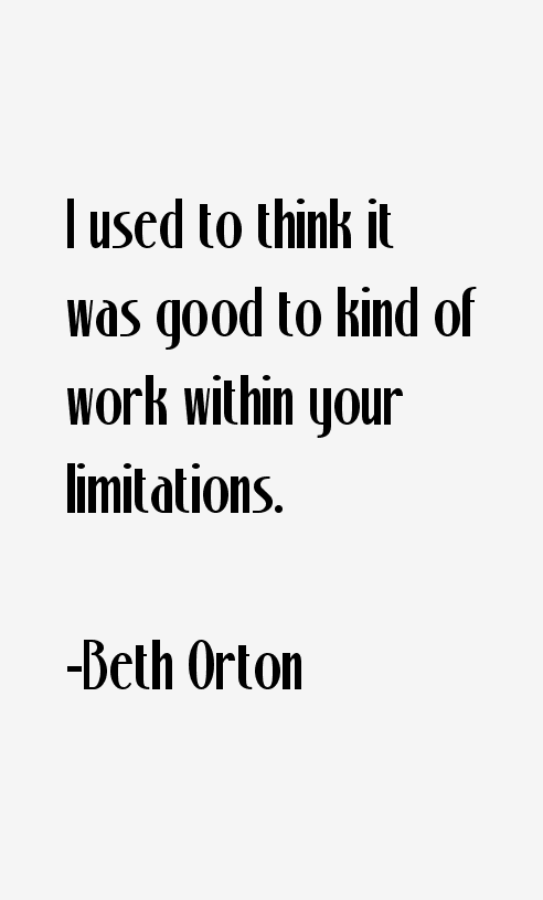 Beth Orton Quotes