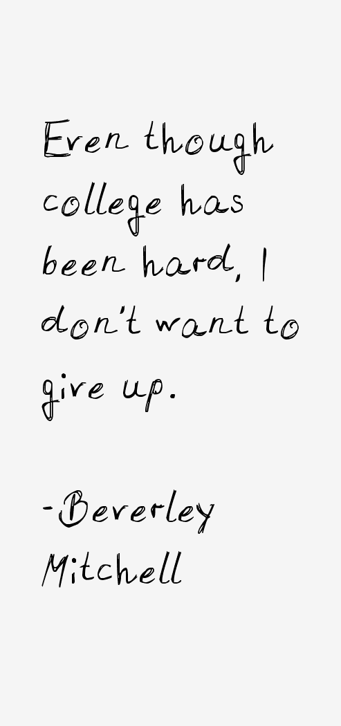 Beverley Mitchell Quotes