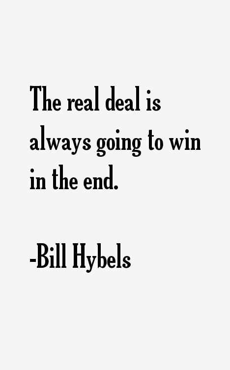 Bill Hybels Quotes