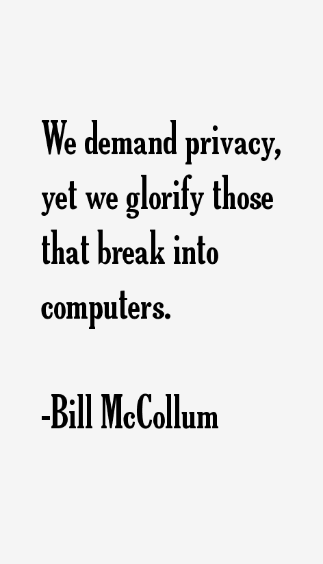 Bill McCollum Quotes