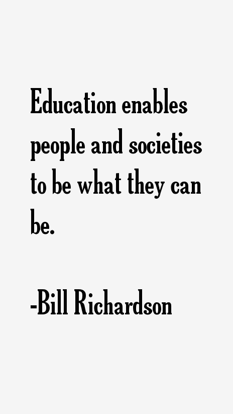 Bill Richardson Quotes