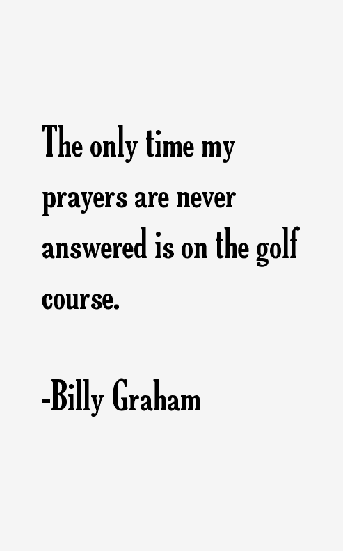 Billy Graham Quotes