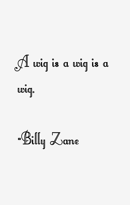 Billy Zane Quotes