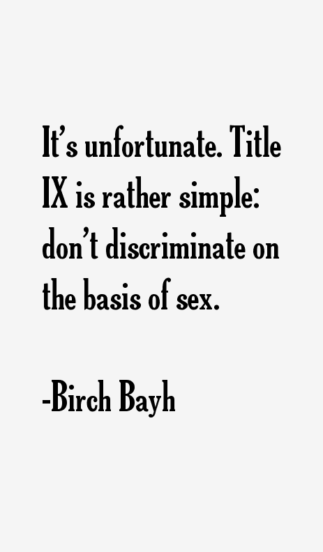 Birch Bayh Quotes