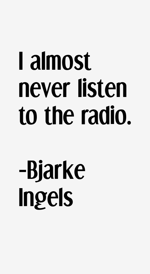 Bjarke Ingels Quotes